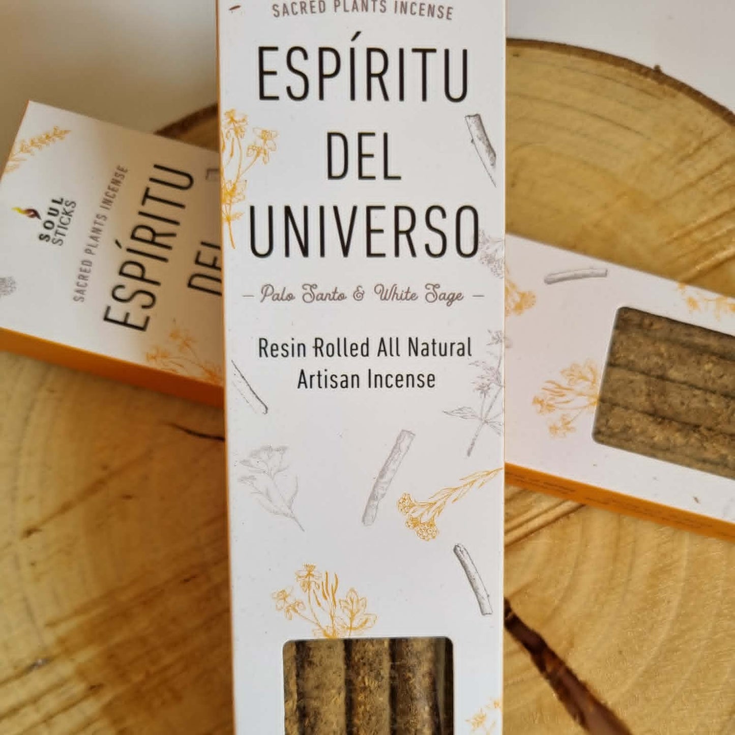 Incense - Sacred  Plants - Palo Santo and White Sage